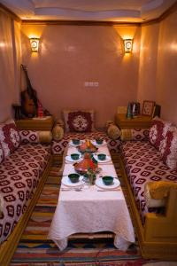 Χώρος καθιστικού στο RIAD LAICHI