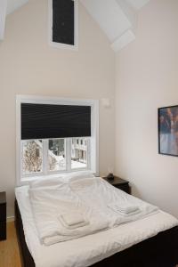 Postel nebo postele na pokoji v ubytování Unique and Spacious Apt close to City Centre