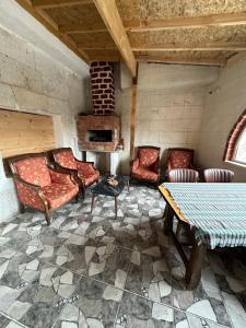 Posezení v ubytování Asma Altı Cave