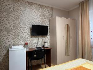 TV a/nebo společenská místnost v ubytování Mini-Hotel Pulsar