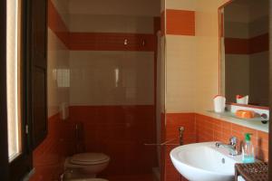 Koupelna v ubytování B&B del Castagneto