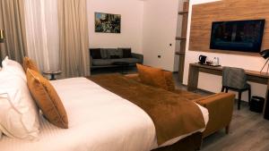 TV o dispositivi per l'intrattenimento presso Hotel Ben Batouta - Tanger