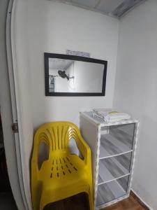En tv och/eller ett underhållningssystem på Apartamento Playa Juanchaco
