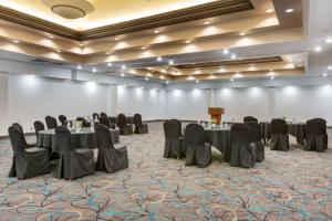 a conference room with tables and chairs in it at Best Western Plus El Paso Airport Hotel & Conference Center in El Paso
