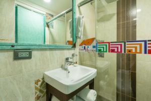 Koupelna v ubytování Hotel Casa Antigua