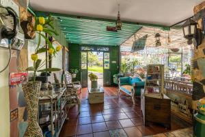 Posezení v ubytování Hotel Casa Antigua