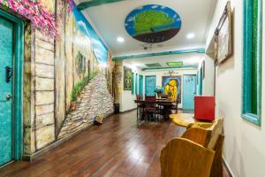 Posezení v ubytování Hotel Casa Antigua