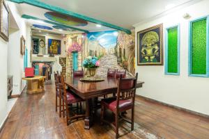 Posezení v ubytování Hotel Casa Antigua