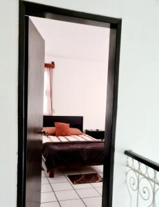 Postel nebo postele na pokoji v ubytování Habitación Mar