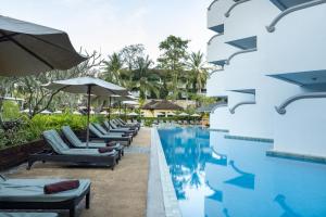 Bazén v ubytování Krabi La Playa Resort nebo v jeho okolí