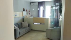 A seating area at Alexandros