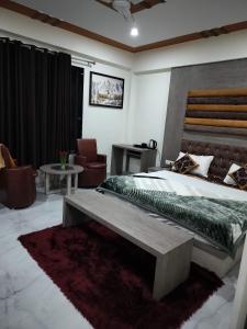 Hotel Dawat的休息区