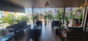 Posezení v ubytování Dalchifit Suites by Premium Swiss Hospitality