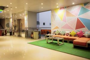 Area soggiorno di GC Suites