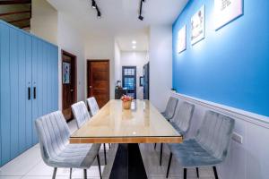 Χώρος καθιστικού στο Little House Homestay
