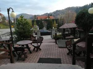 Nespecifikovaný výhled na hory nebo výhled na hory při pohledu z bed and breakfast