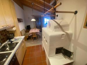 Kuchyň nebo kuchyňský kout v ubytování Zillertal-Arena 42m2 (2-6 persons: 2adults +4kids)