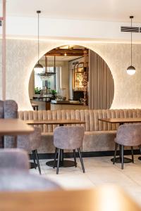 Posezení v ubytování Hotel Lokomotive