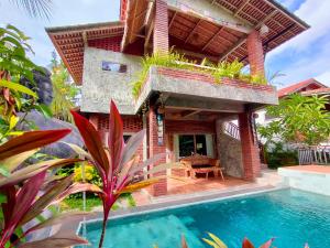Bazén v ubytování D'Nanda mini hotel Ubud nebo v jeho okolí