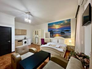 Köök või kööginurk majutusasutuses Family Hotel