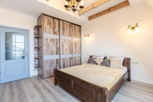 Posteľ alebo postele v izbe v ubytovaní InshiApartments on Hazova str 4