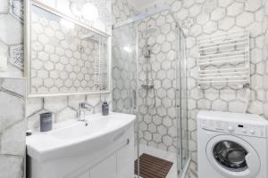 Kúpeľňa v ubytovaní InshiApartments on Hazova str 4