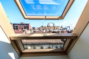 Balkón alebo terasa v ubytovaní InshiApartments on Hazova str 4
