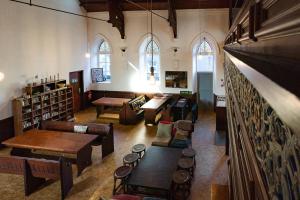 Posezení v ubytování Kirkby Stephen Hostel