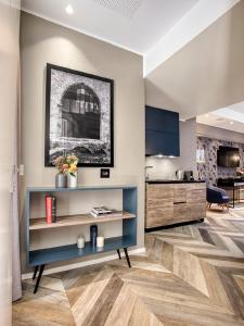Kuchyňa alebo kuchynka v ubytovaní Italianflat - Design rooms Verona