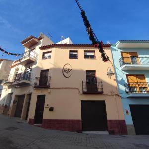 a building on the side of a street at Casa Pp in Finestrat