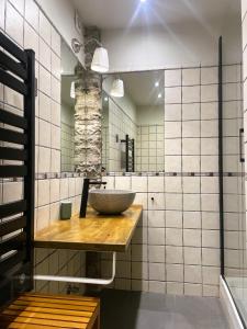 A bathroom at Apartamento dúplex en el corazón de Camprodon, La Rovira