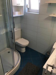 Koupelna v ubytování Apartment Tihana