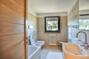 Pietra Campana Italian Villa Orvieto的一间浴室