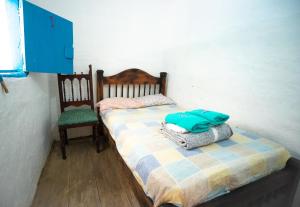 Llit o llits en una habitació de Parcerito's Hostel