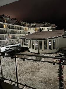 Budynek, w którym mieści się apartament