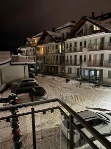 Budynek, w którym mieści się apartament