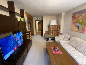 Televiisor ja/või meelelahutuskeskus majutusasutuses Apartment Eva - Hinterthal