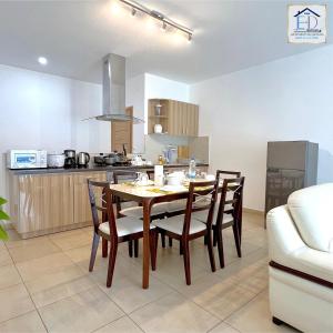 Kuchyň nebo kuchyňský kout v ubytování E&D Apartments
