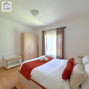 Postel nebo postele na pokoji v ubytování E&D Apartments