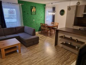 Posezení v ubytování Haus am Soleweg