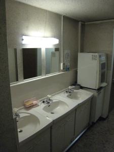 A bathroom at Asakusa Hotel Fukudaya