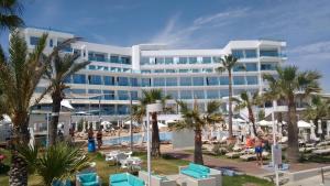 The swimming pool at or close to Vrissaki Beach Hotel