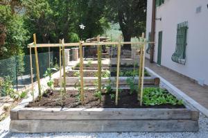 A garden outside Res Nova Il Colle