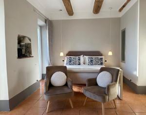 Posezení v ubytování Hotel Borgo Vistalago