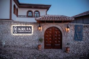 Certifikát, hodnocení, plakát nebo jiný dokument vystavený v ubytování Kruja Albergo Diffuso , Inside Kruja Castle
