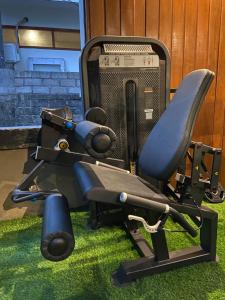 Das Fitnesscenter und/oder die Fitnesseinrichtungen in der Unterkunft Pucuk Bali Homestay
