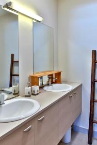 Vannituba majutusasutuses Charmant Appartement Topaze