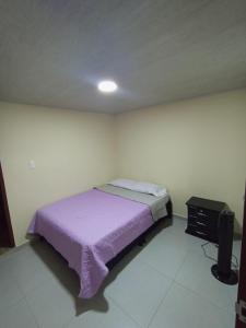 - une chambre avec un lit et une télévision dans l'établissement HOTEL EL GRAN CASINO ESMERALDA, à Barbosa