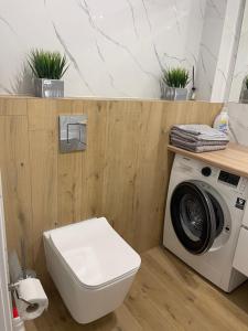 Kúpeľňa v ubytovaní VIP квартира в центре города, новостойка в ЖК Prestige Apаrtments, Ровно