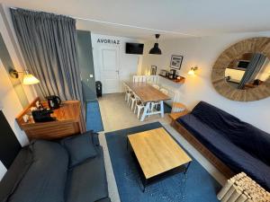 Χώρος καθιστικού στο Avoriaz au pied des pistes et des commerces, secteur Falaise, Immeuble Neva